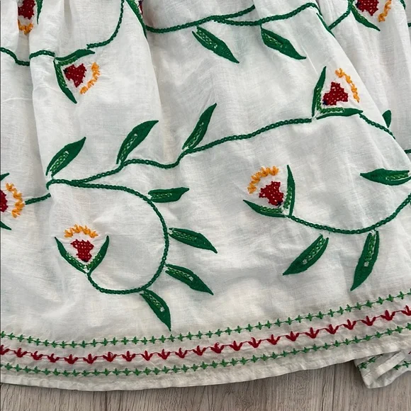 Farm rio summer garden embroidered maxi skirt and top set - Picture 5 of 9